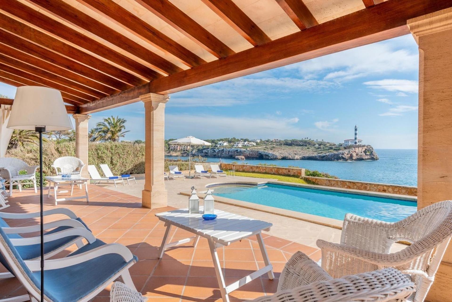 Mit Privatpool Fuer 9 Personen Ca 340 Qm In Portocolom, Mallorca Suedostkueste Von Mallorca Ferienhaus