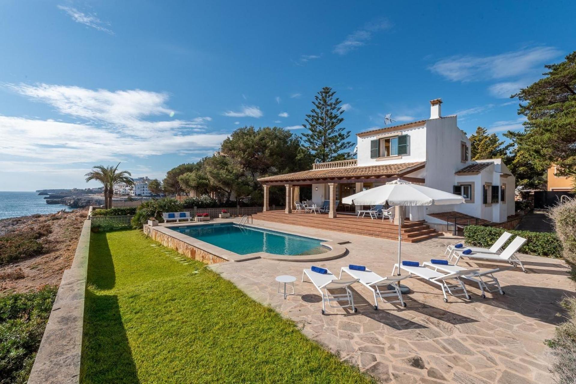 Ferienhaus Mit Privatpool Fuer 9 Personen Ca 340 Qm In Portocolom, Mallorca Suedostkueste Von Mallorca Portocolom (Mallorca)
